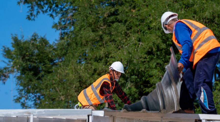 Professional metal roof installation in Bristow, NE